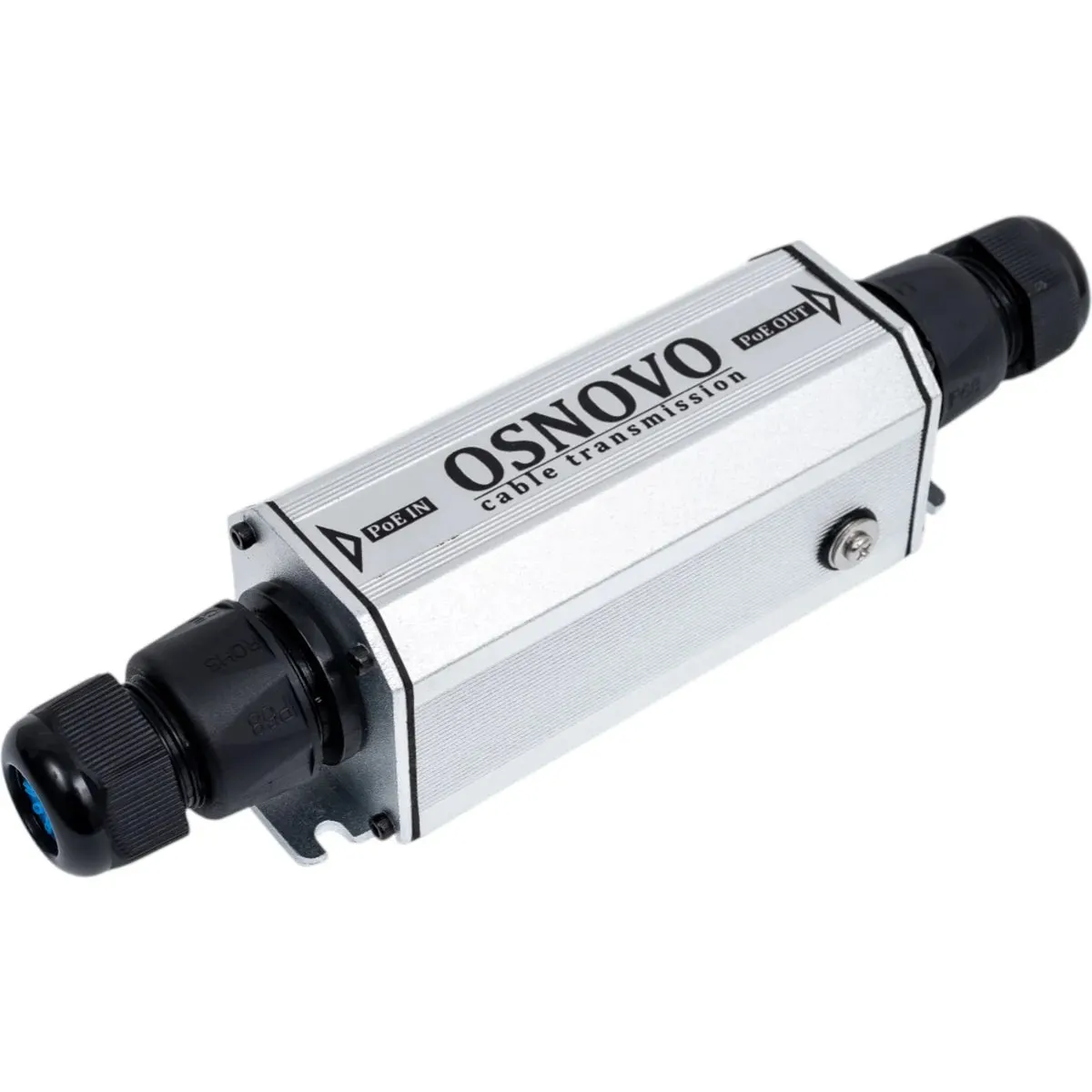 Уличный PoE-удлинитель OSNOVO E-PoE/2GW, 10/100/1000 Мбит/с, до 500 м, 22 Вт, IP65