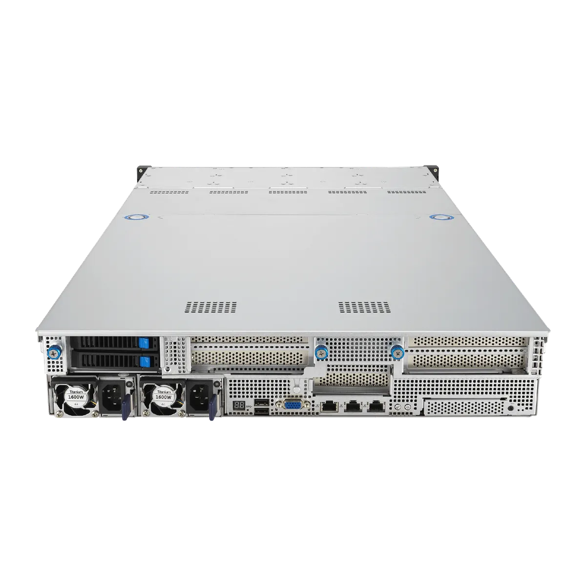 Серверная платформа ASUS RS521A-E12-RS24U, 2U, SP5, 24×DDR5, 24×2.5", 2×2000 Вт, фото 2