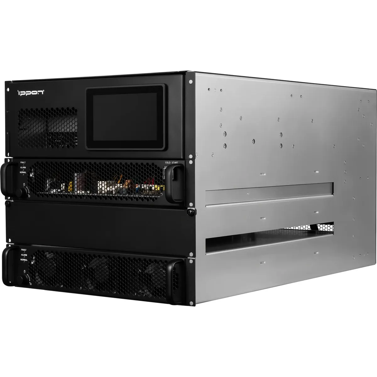 ИБП Ippon Intatum RTM 40K, 40000 ВА / 40000 Вт, онлайн, 3-фазный, стоечный