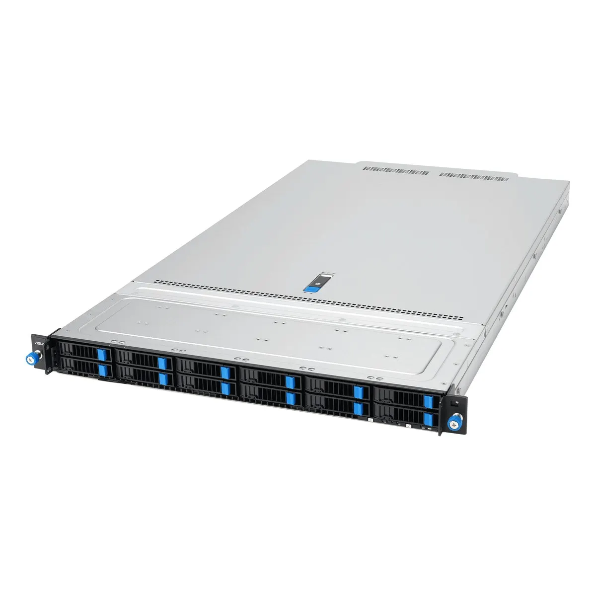 Серверная платформа ASUS RS700A-E13-RS12U, 1U, 2×SP5, 12×2.5" NVMe, 2000 Вт
