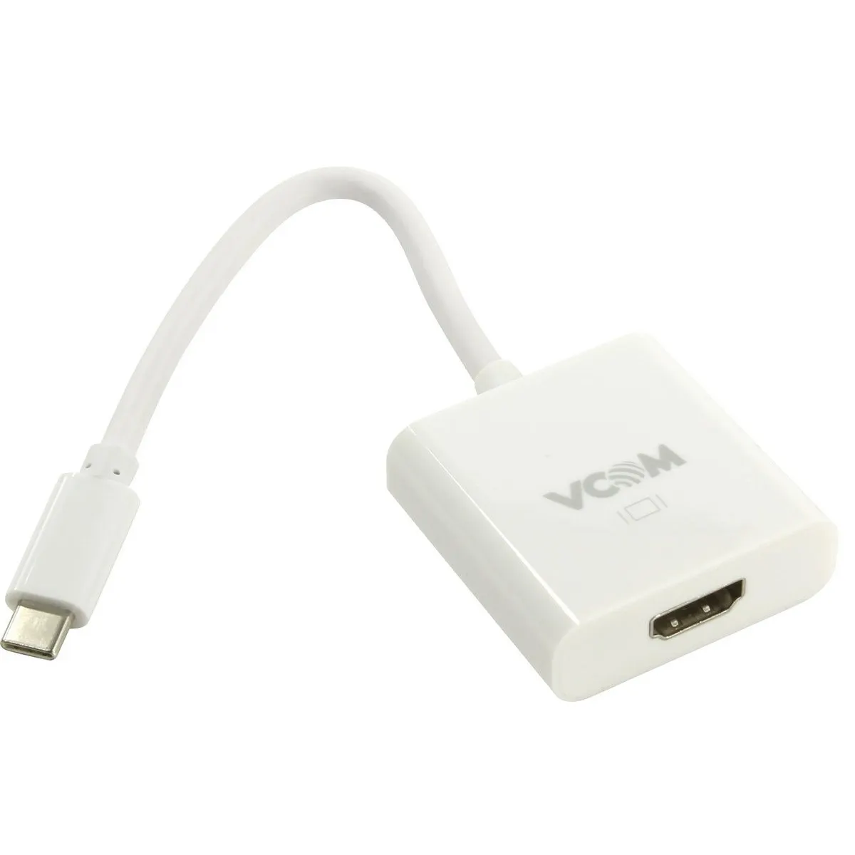 Адаптер VCOM CU423, USB 3.1 Type-C (M) — HDMI A (F), 4K@30 Гц, 0,15 м