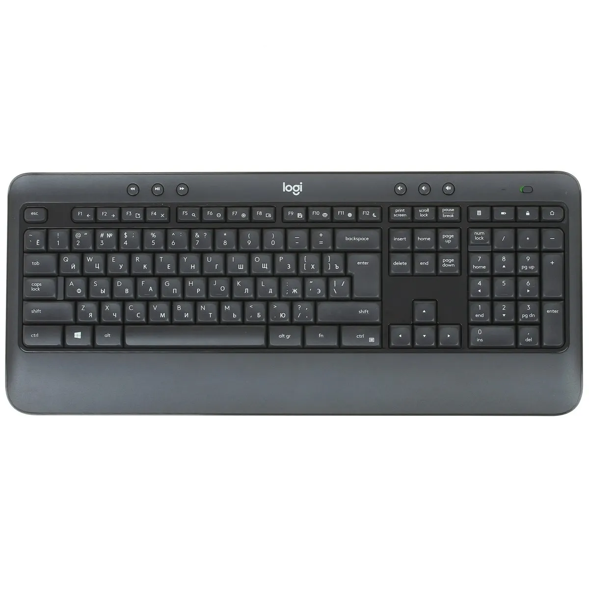 Комплект Logitech MK540 Advanced, клавиатура и мышь, беспроводной, 2,4 ГГц, USB