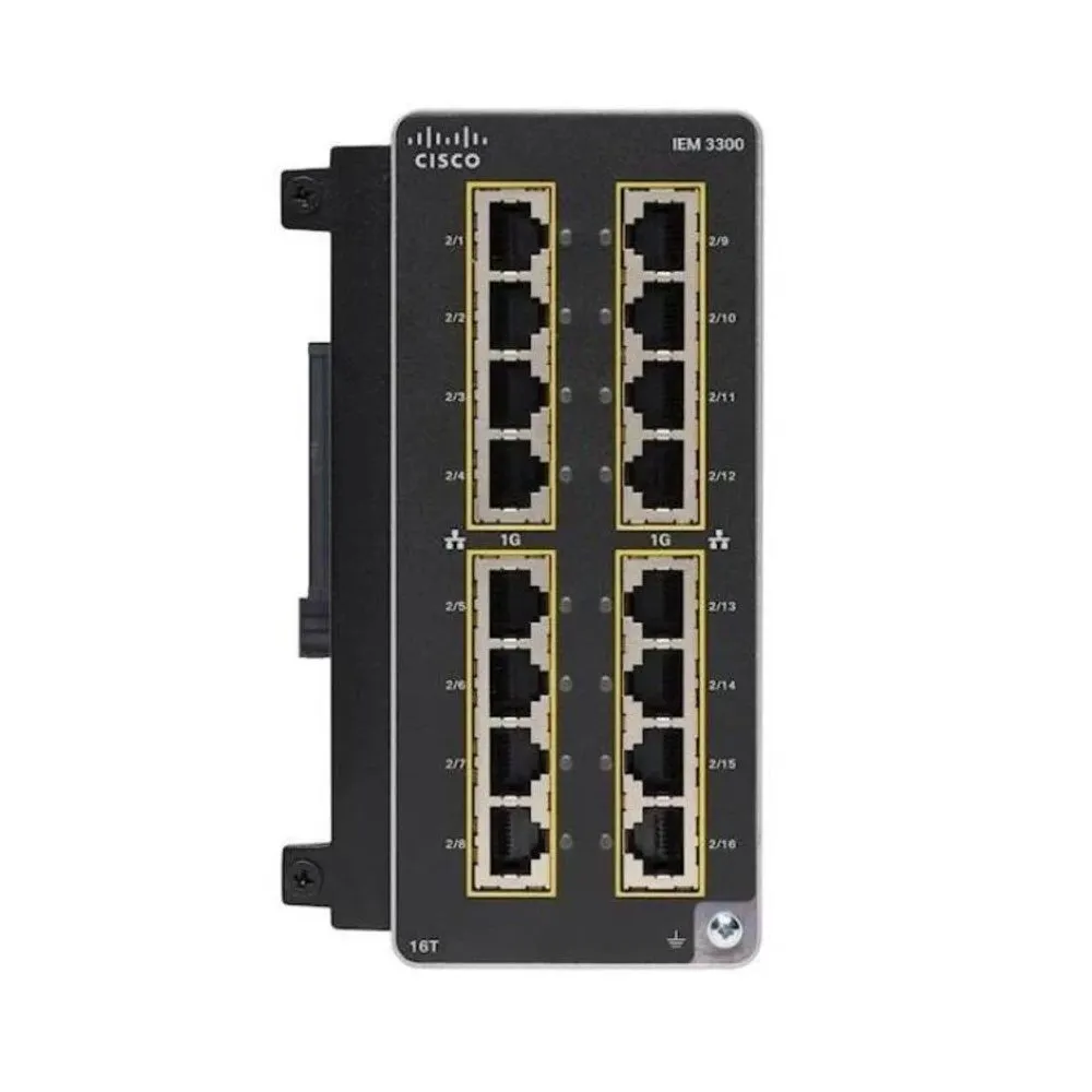 Модуль Cisco IEM-3300-16P= для Catalyst IE3300, 16×GE PoE/PoE+, фото 2