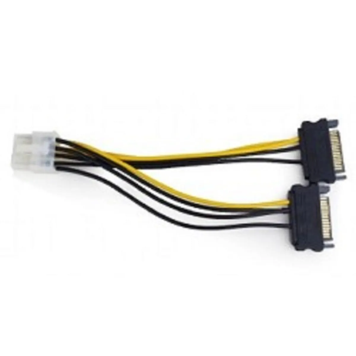 Переходник питания Cablexpert CC-PSU-83, 2×SATA → PCI-Express 8 pin, 15 см