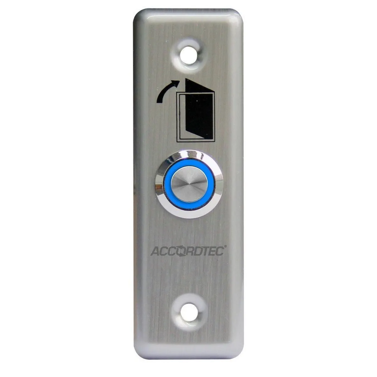 Кнопка выхода AccordTec AT-H801A, металлическая, врезная, NO