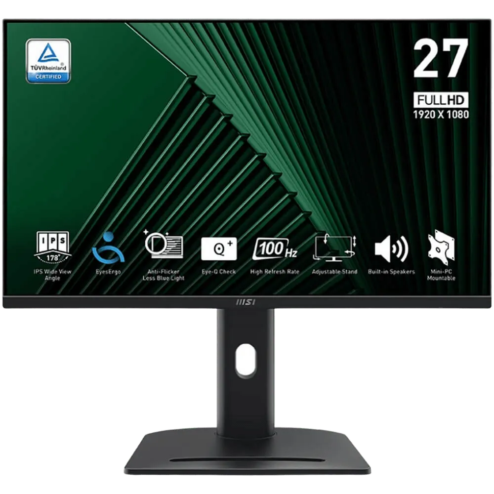 Монитор MSI PRO MP275PG, 27" IPS, 1920x1080, 100 Гц, 4 мс, HDMI/DP/VGA, фото 2