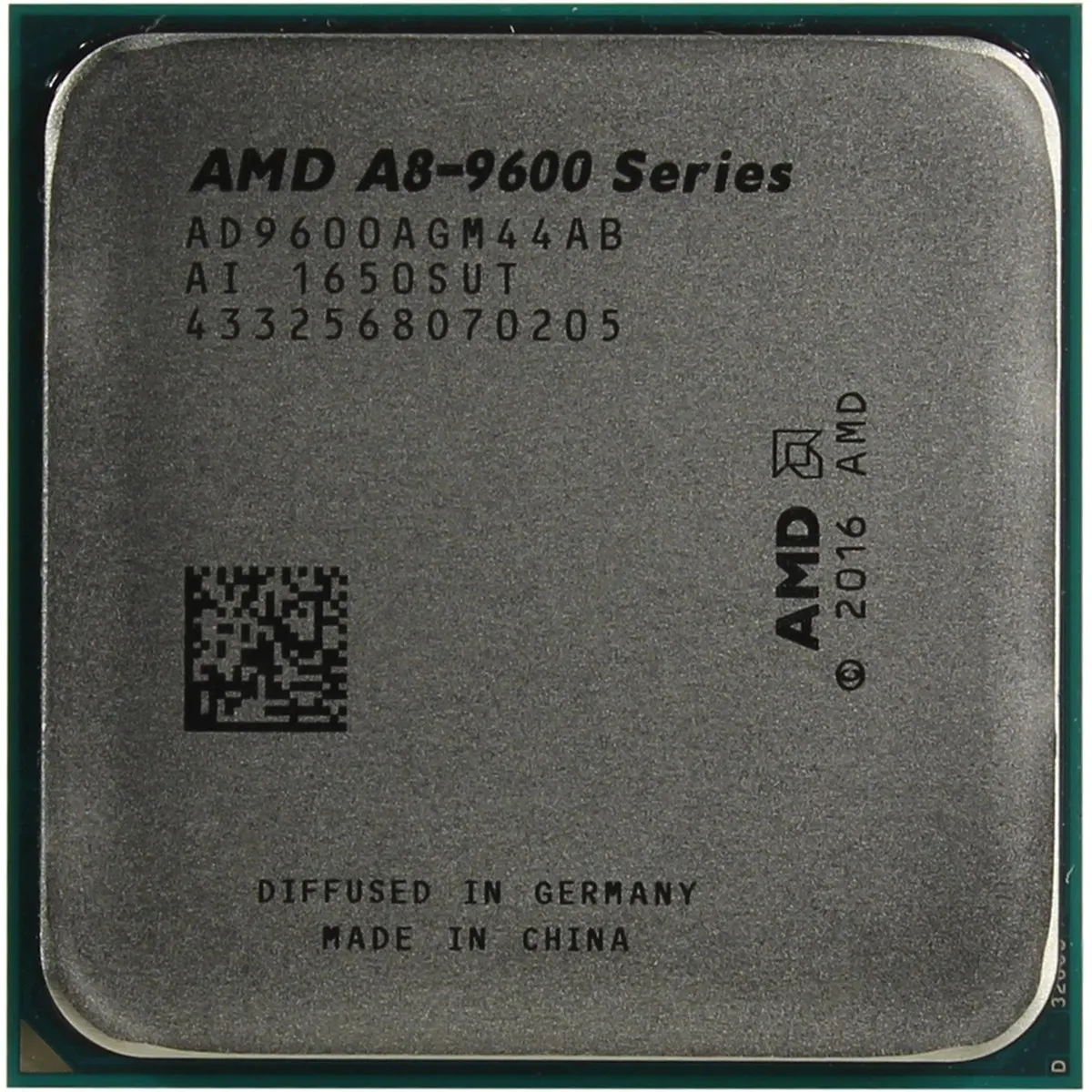 Процессор AMD A8-9600 (AD9600AGM44AB), AM4, 4 ядра, 3.1 ГГц, 65 Вт