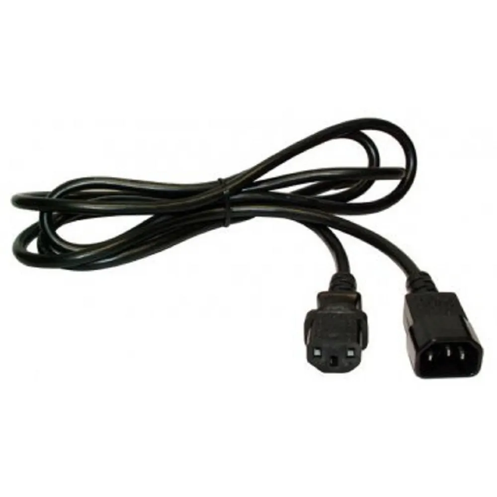 Кабель питания Lanmaster LAN-PP13/14-1.0-BK, IEC 320 C13–C14, 3×0.75 мм², 10 А, 1 м, фото 2