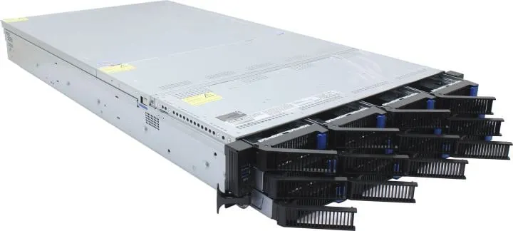 Серверная платформа ASUS RS521A-E12-RS12U, 2U, SP5, 24×DDR5, 12×NVMe, 2×1600 Вт, фото 2