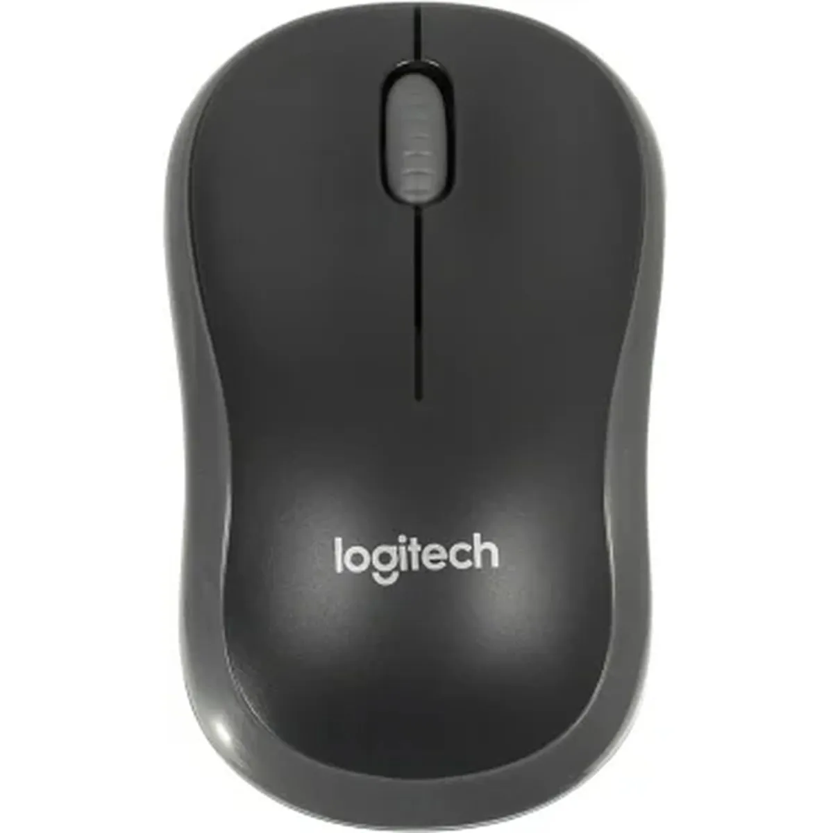 Мышь Logitech M185, беспроводная, оптическая, 1000 dpi, 2.4 GHz, серая