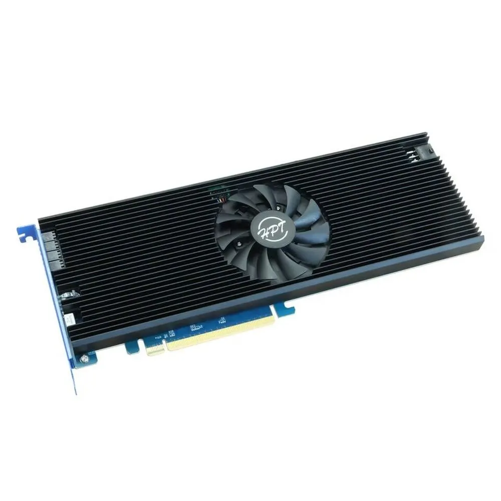 RAID-контроллер HighPoint Rocket R7608A-72C1020, PCIe 5.0 x16, 8× M.2, RAID 0/1/10, фото 2