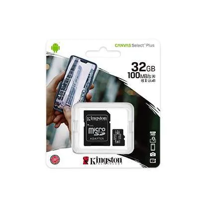 Карта памяти Kingston SDCS2/32GB Canvas Select Plus, microSDHC 32 ГБ, Class 10 UHS-I, фото 2