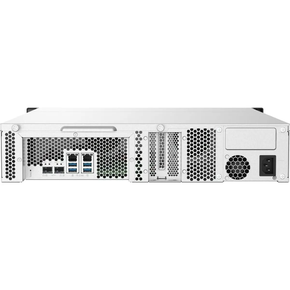 Сервер хранения QNAP TS-832PXU-4G, 8 отсеков, 2U, 4 ГБ DDR4, 2×10GbE SFP+