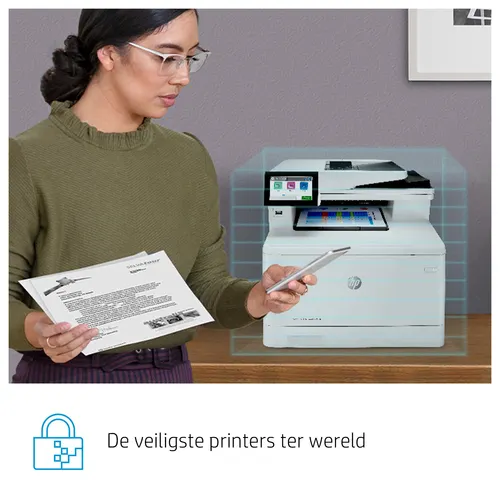 МФУ HP Color LaserJet Enterprise MFP M480f, A4, 27 стр/мин, 600×600 dpi, дуплекс, фото 2