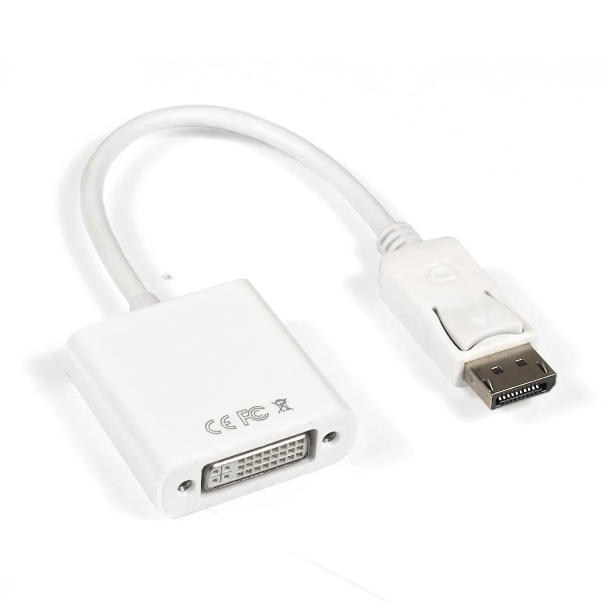 Кабель-переходник EXEGATE EX-DPM-DVIF-0.15, DisplayPort (M) — DVI (F), 0.15 м
