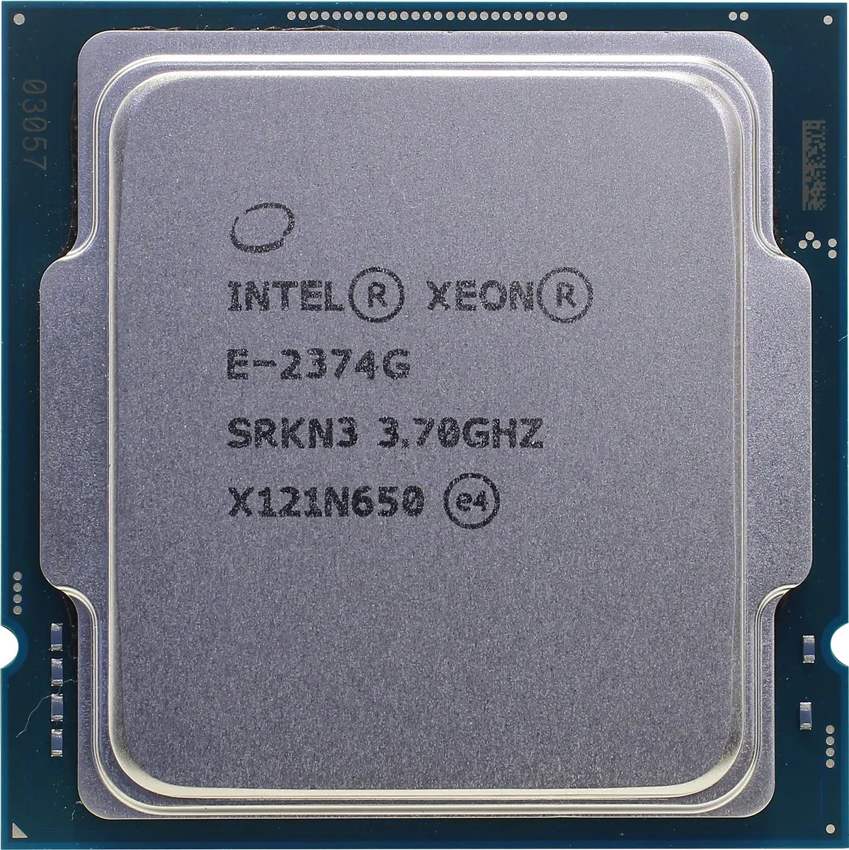 Процессор Intel Xeon E-2374G, LGA1200, 4 ядра/8 потоков, 3.7–5 ГГц, 80 Вт, OEM, фото 2