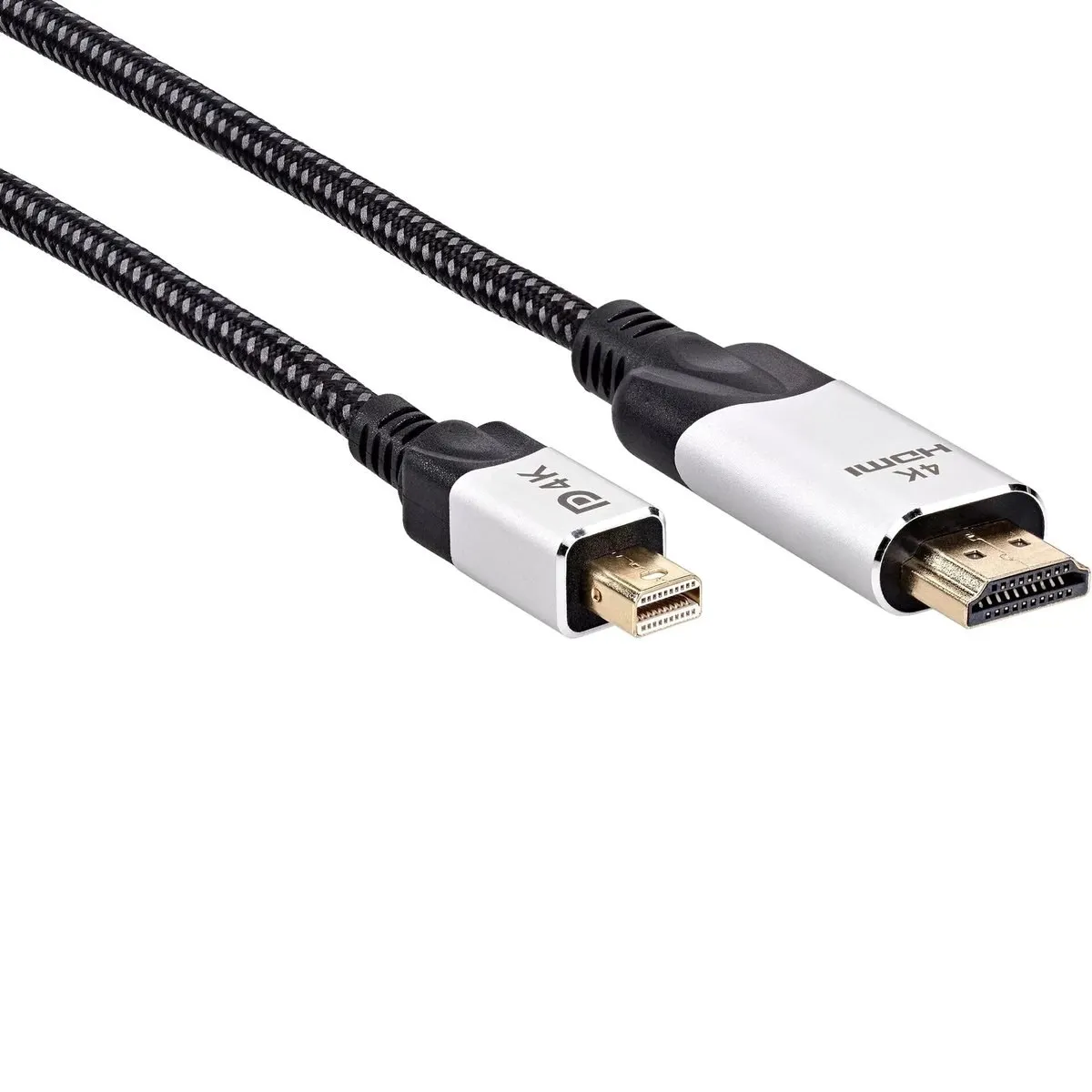 Кабель VCOM CG615M-1.8, miniDP→HDMI, 4K@60Гц, 1.8м