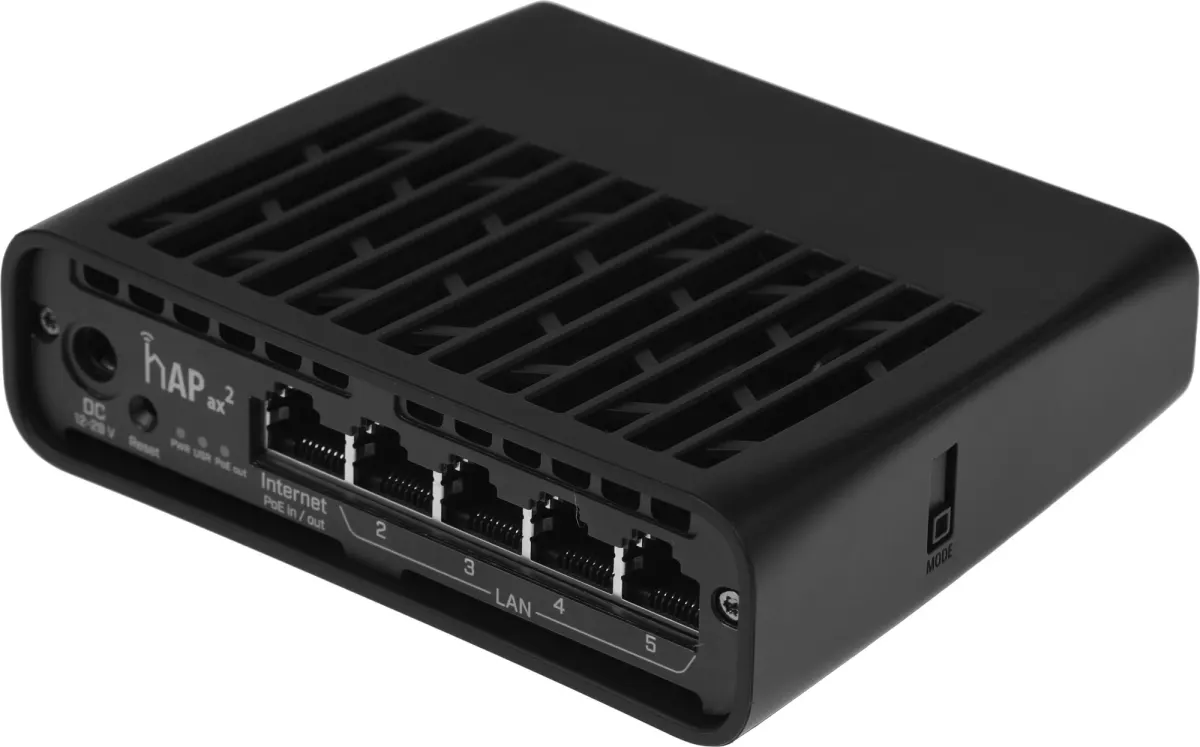 Маршрутизатор MikroTik hAP ax2 C52iG-5HaxD2HaxD-TC, Wi-Fi 6, 5×1GbE, PoE, фото 2