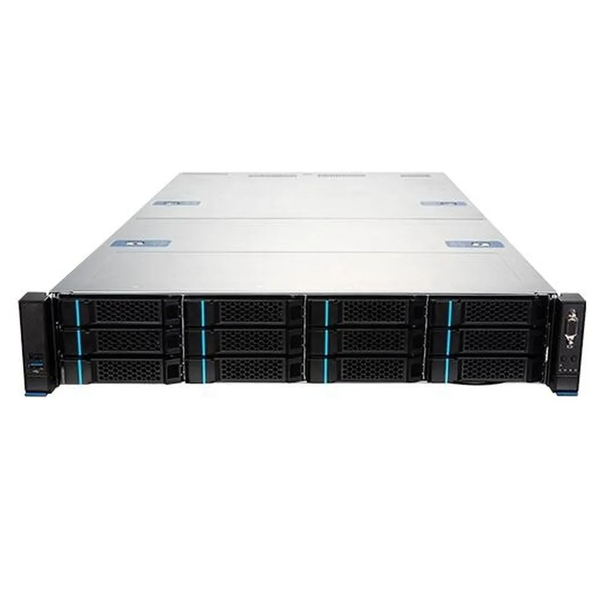 Платформа MSI S2205-01, 2U, 2×LGA 4677, Intel C741, DDR5, 12×3.5" hot-swap