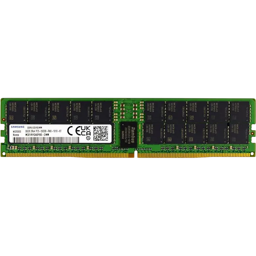 Модуль памяти Samsung M321RYGA0PB0-CWMJH, DDR5 RDIMM 96 ГБ, 5600 МГц, ECC, фото 2