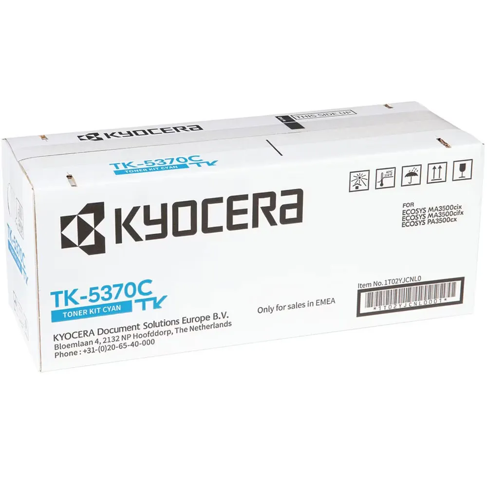 Картридж Kyocera TK-5370C (1T02YJCNL0), голубой, 5000 страниц, фото 2