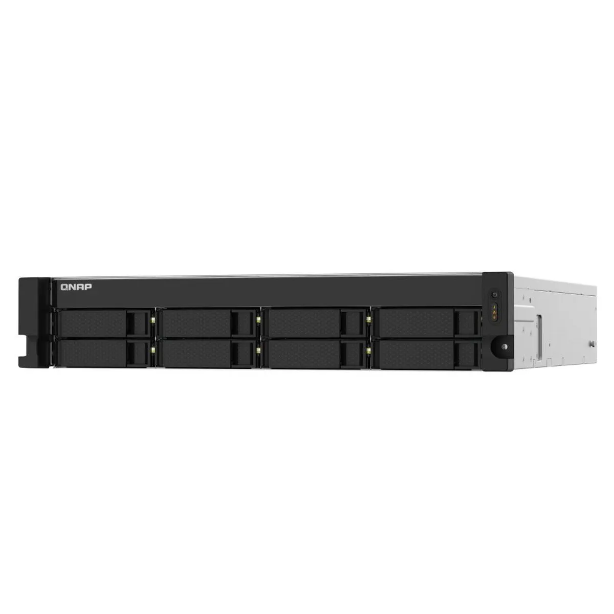 NAS QNAP TS-832PXU-RP-4G, 8 отсеков, 2U, 2×10GbE SFP+, 2×2.5GbE, 4 ГБ DDR4