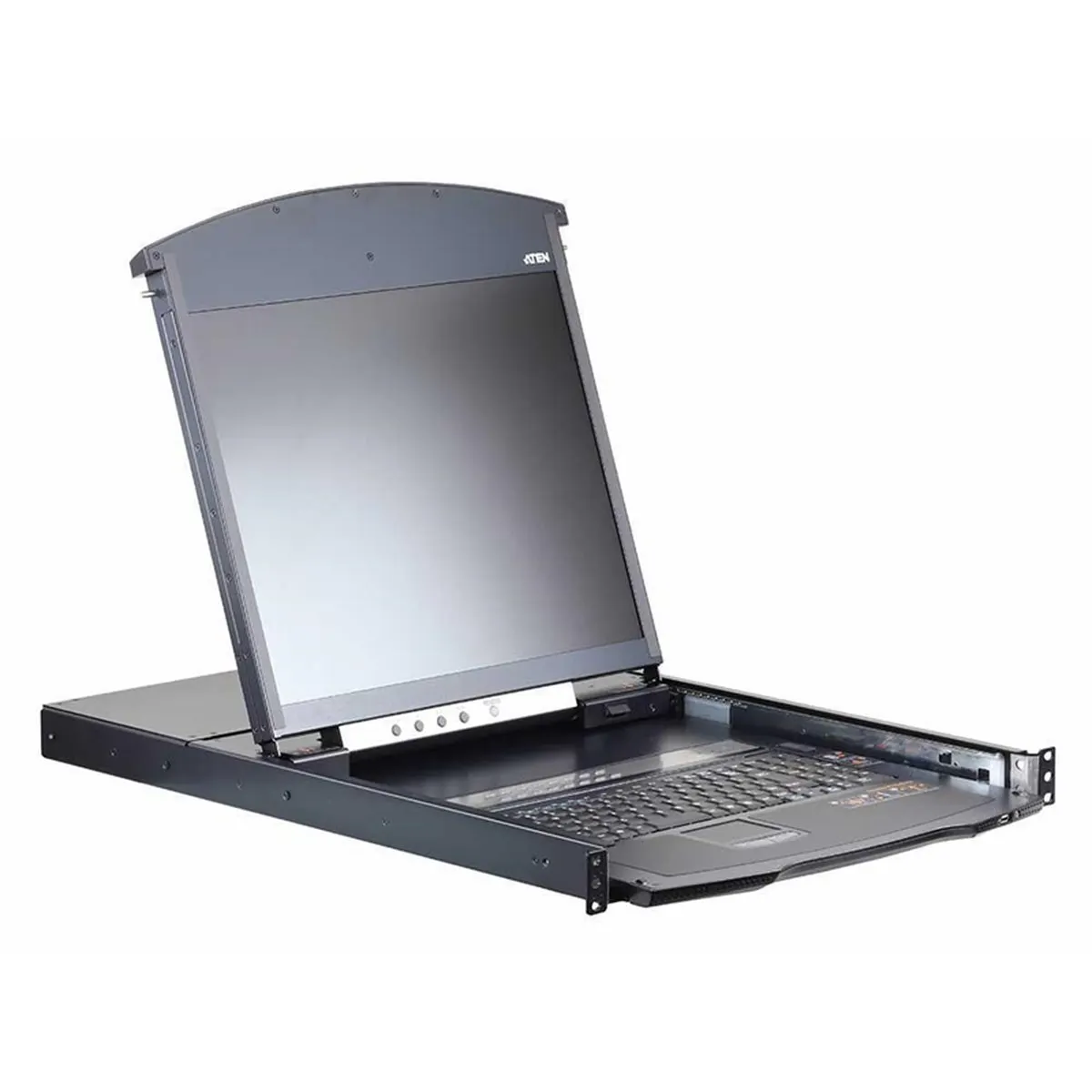 KVM-консоль Aten KL1116VN-AXA-RG, 16 портов, LCD 19", 1U, KVM over IP