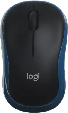 Мышь Logitech M185 (910-002632), беспроводная, оптическая 1000 DPI, 2.4 ГГц, USB, синяя, фото 2