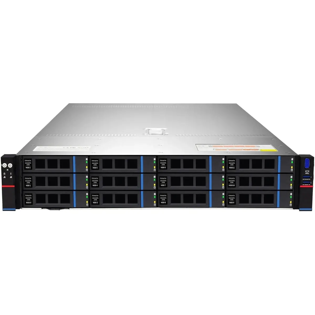 Сервер iRU Rock g2212p, 2×Xeon Gold 8358, 4×32 ГБ, 2×480 ГБ SSD, 2U