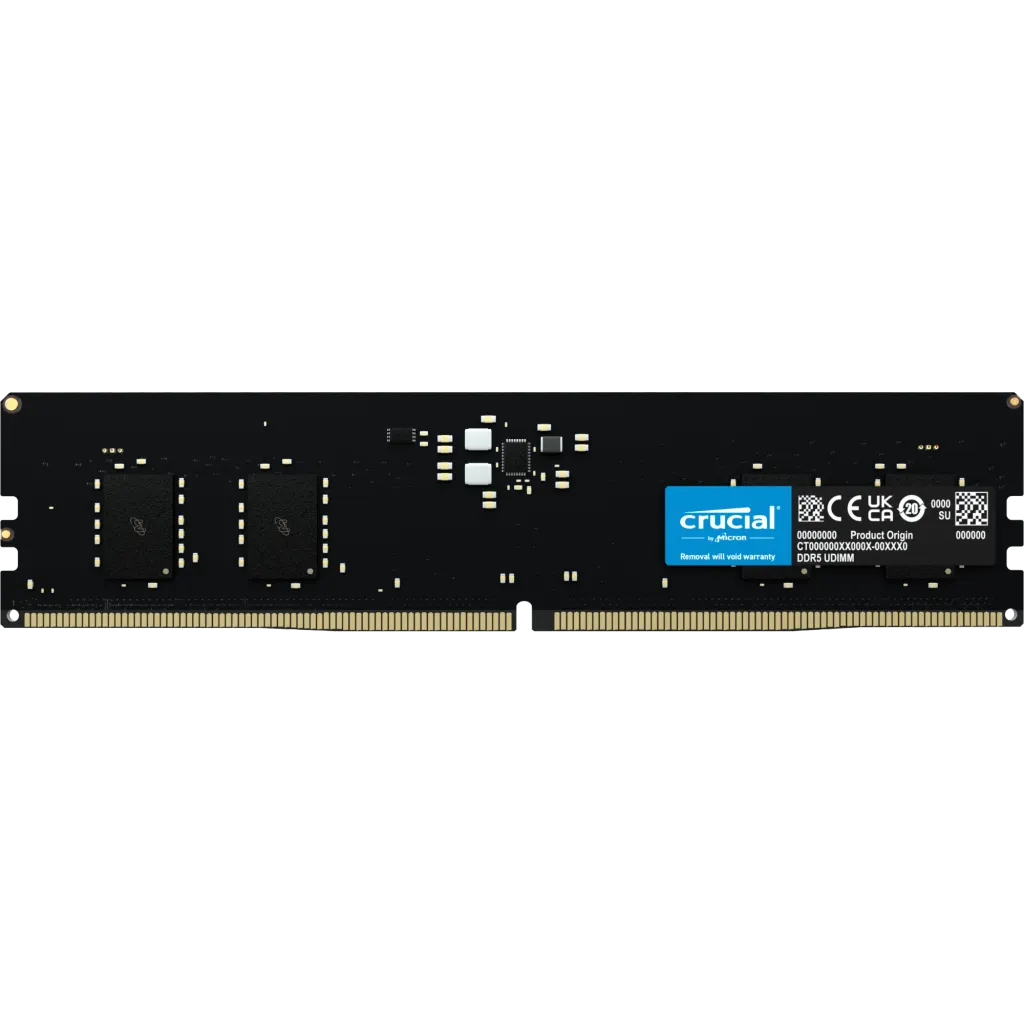 Модуль памяти Crucial CT8G56C46U5, DDR5-5600, 8 ГБ, UDIMM, CL46, фото 2