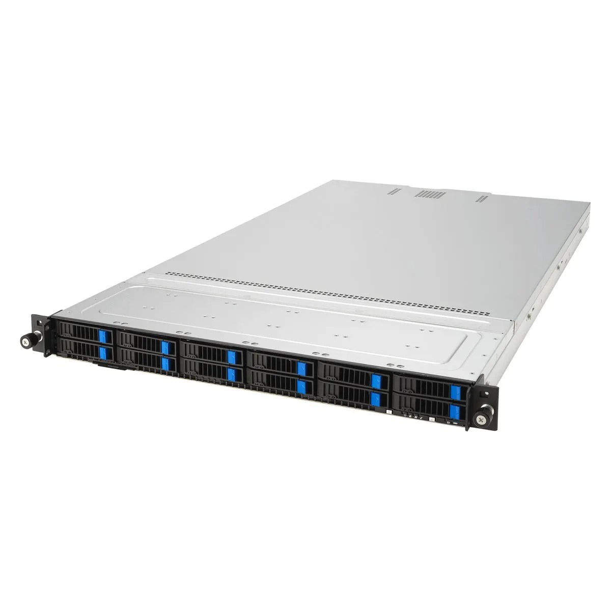 Серверная платформа ASUS RS700A-E12-RS12U, 1U, 2x SP5, 24x DDR5, 12x 2.5" NVMe