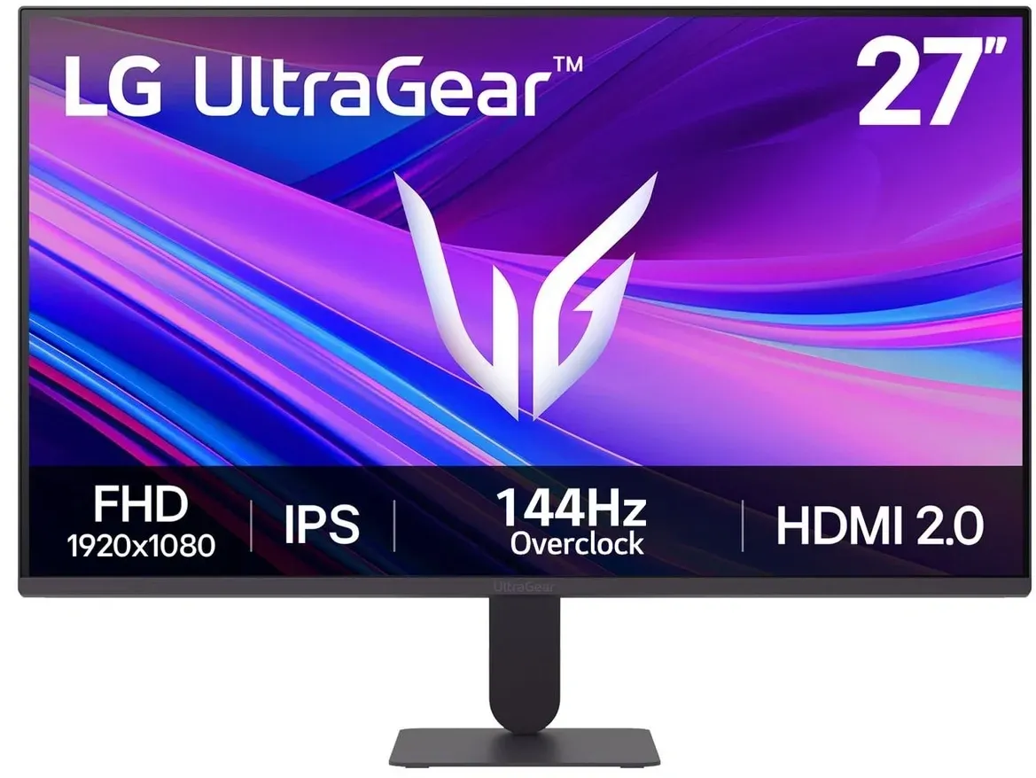 Монитор LG UltraGear 27G411A-B, 27" IPS, 1920×1080, 144 Гц, HDMI 2.0, DP 1.4, фото 2