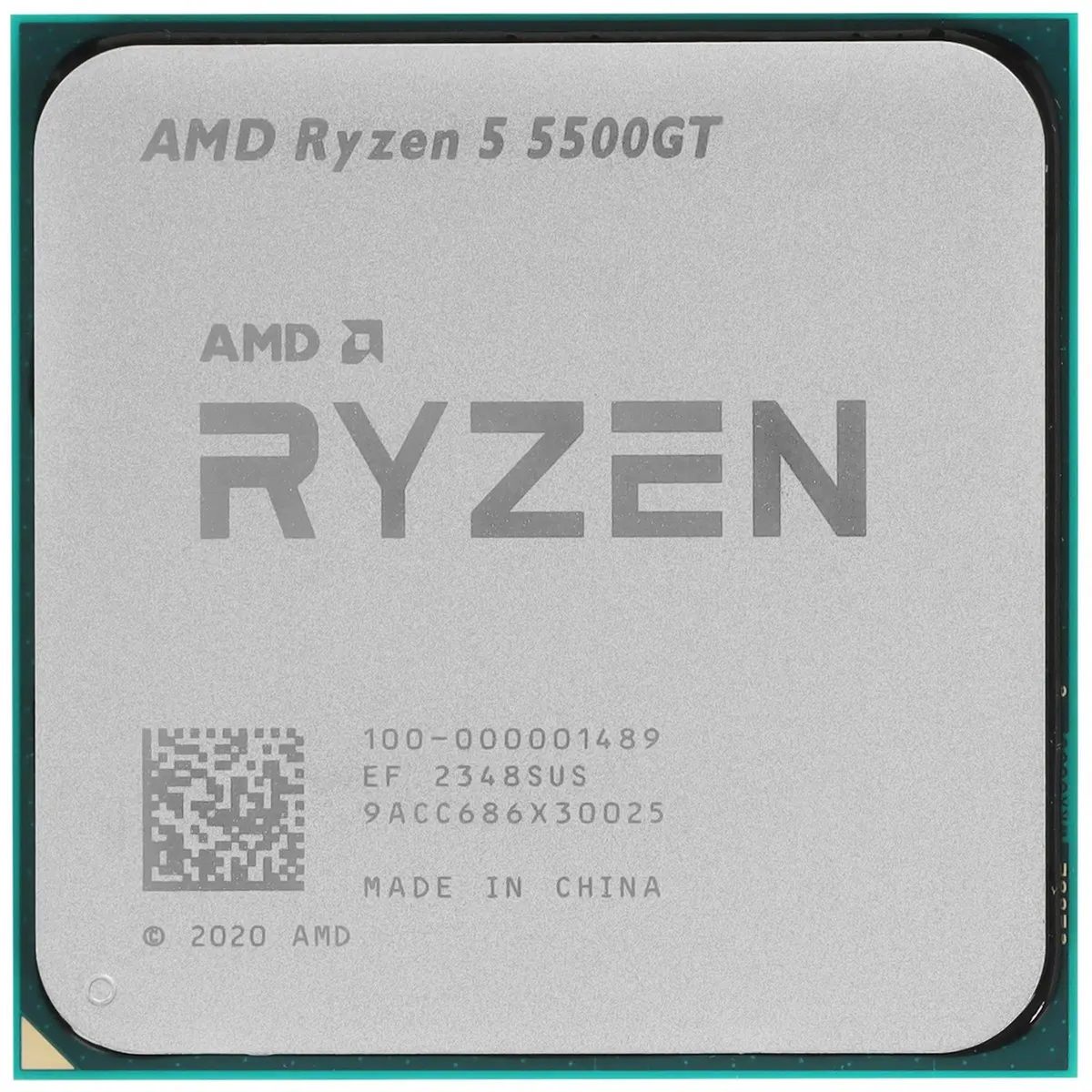 Процессор AMD Ryzen 5 5500GT, AM4, 6 ядер/12 потоков, 3.6–4.4 ГГц, 65 Вт, OEM