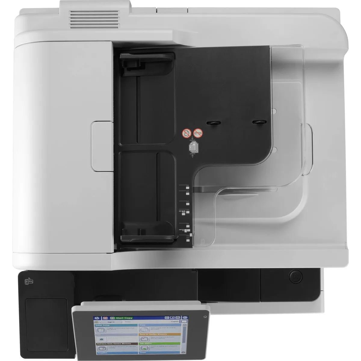 МФУ HP LaserJet Enterprise 700 M725f (CF067A), A3, ч/б, 41 стр/мин, дуплекс, факс, фото 2