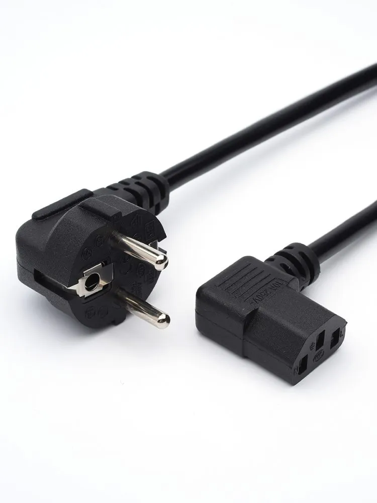 Кабель питания GoPower 00-00024536, евровилка CEE 7/7 — IEC 320 C13, 1.8 м, 10 А, фото 2