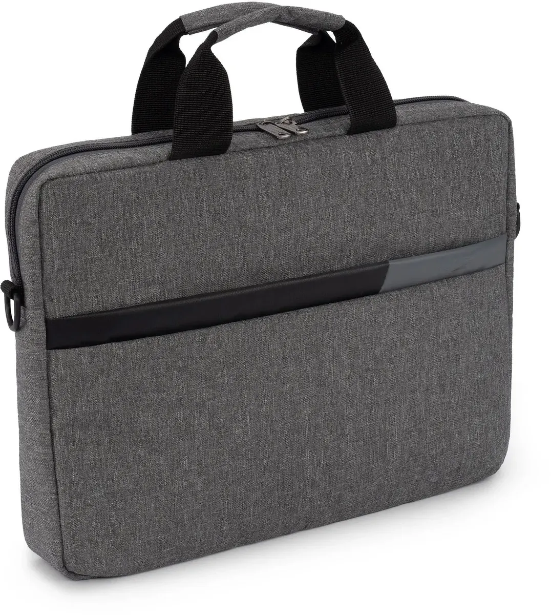 Сумка для ноутбука PC Pet PCP14A2GY, 14.5", полиэстер, серый/чёрный, фото 2