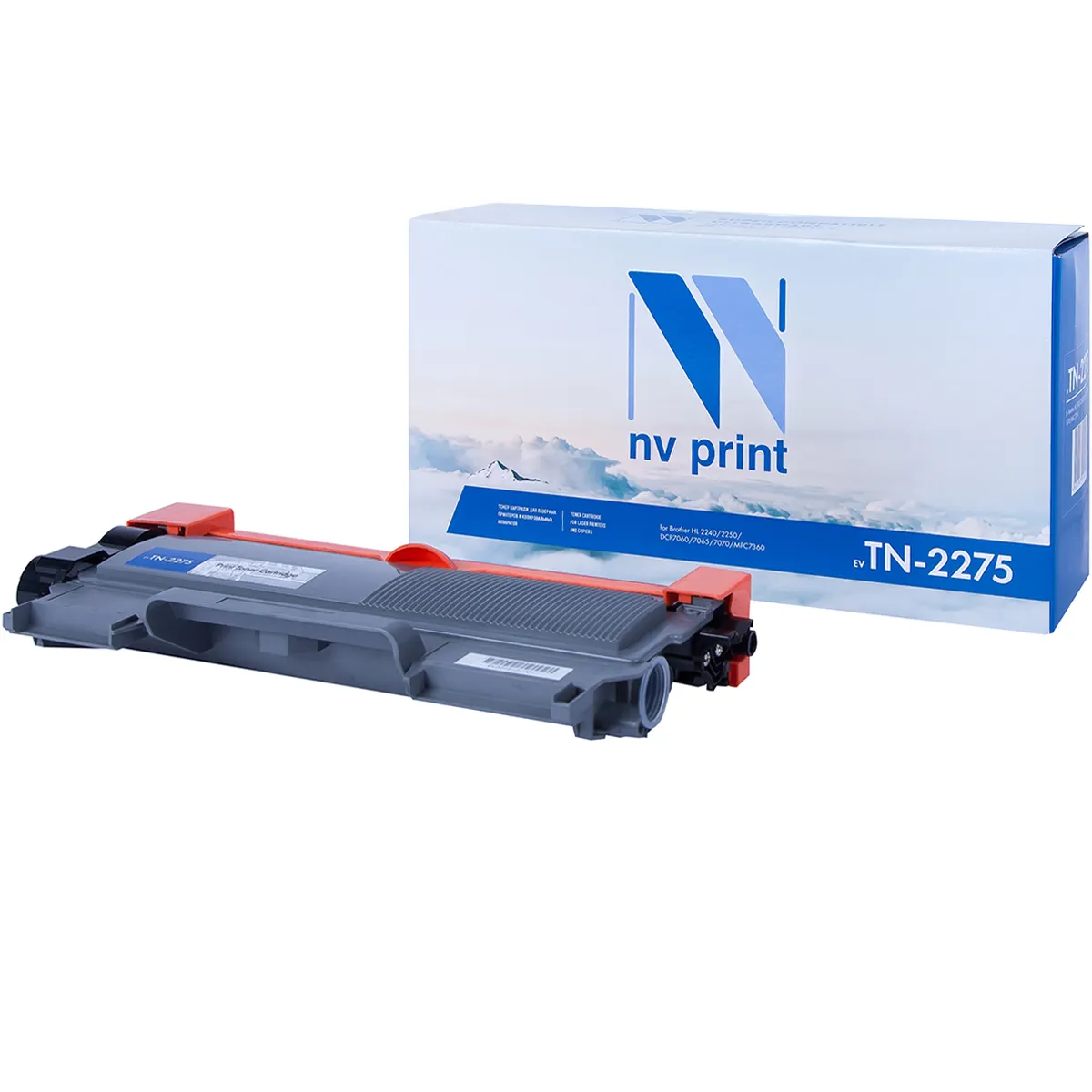 Тонер-картридж NV Print NV-TN2275T, черный, 2600 стр., с чипом, фото 2