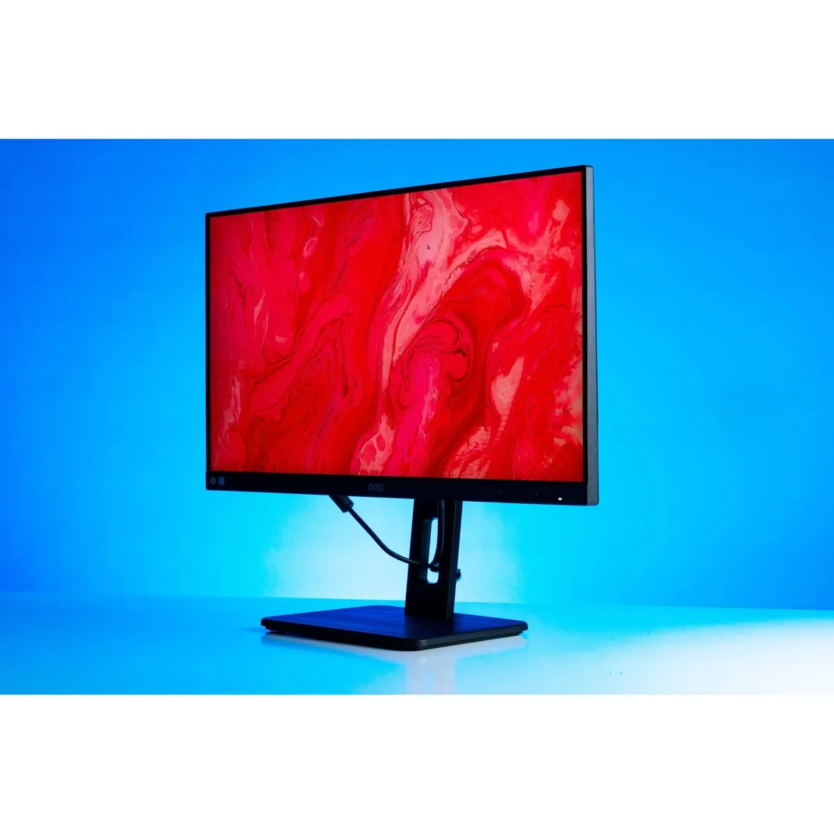 Монитор AOC 24P2Q, 23.8" IPS, 1920×1080, 75 Гц, 4 мс, USB-хаб