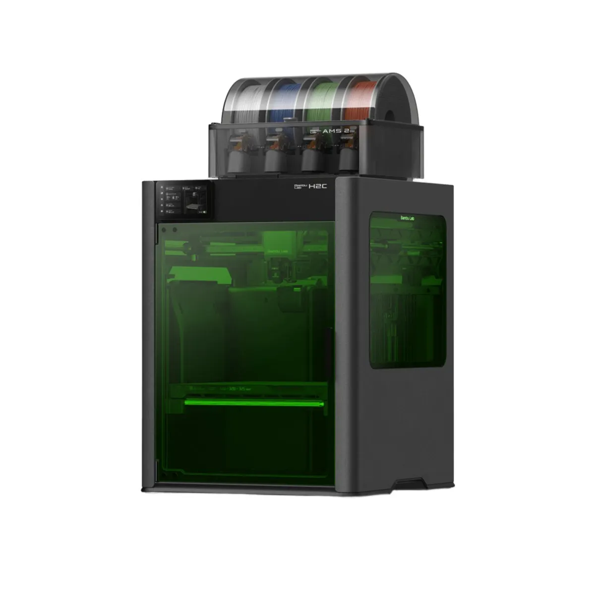 3D-принтер Bambu Lab H2C AMS-Combo, FDM, 330x325x320 мм, PLA/PETG/TPU/ABS