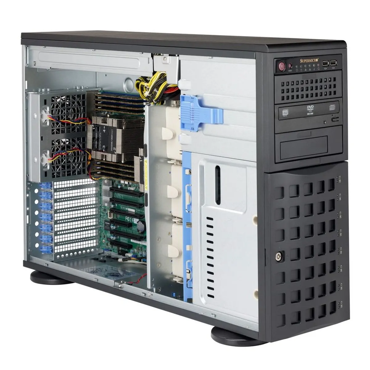 Компьютер Raskat Station 930, Core i9-10900X, 64 ГБ, 2×480 ГБ SSD, 2×RTX A4000
