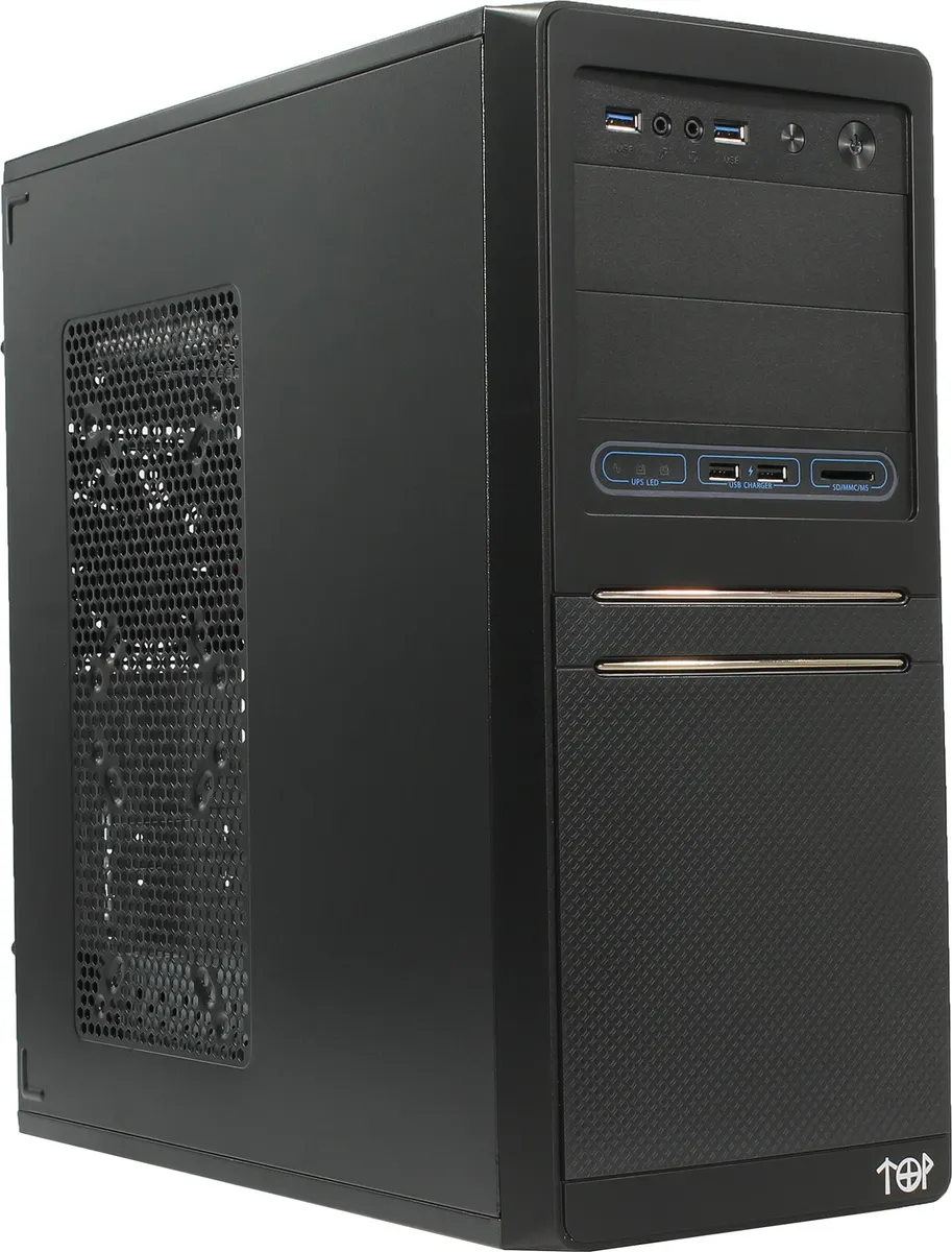 Корпус Powercool TOR2 Minitower с БП 500 Вт и ИБП 0,7 кВ·А, ATX, фото 2