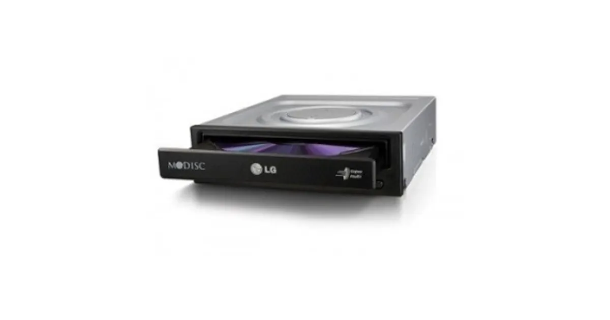 Оптический привод LG GH24NSD, DVD±RW/DVD-RAM/CD-RW, SATA, 5.25", фото 2