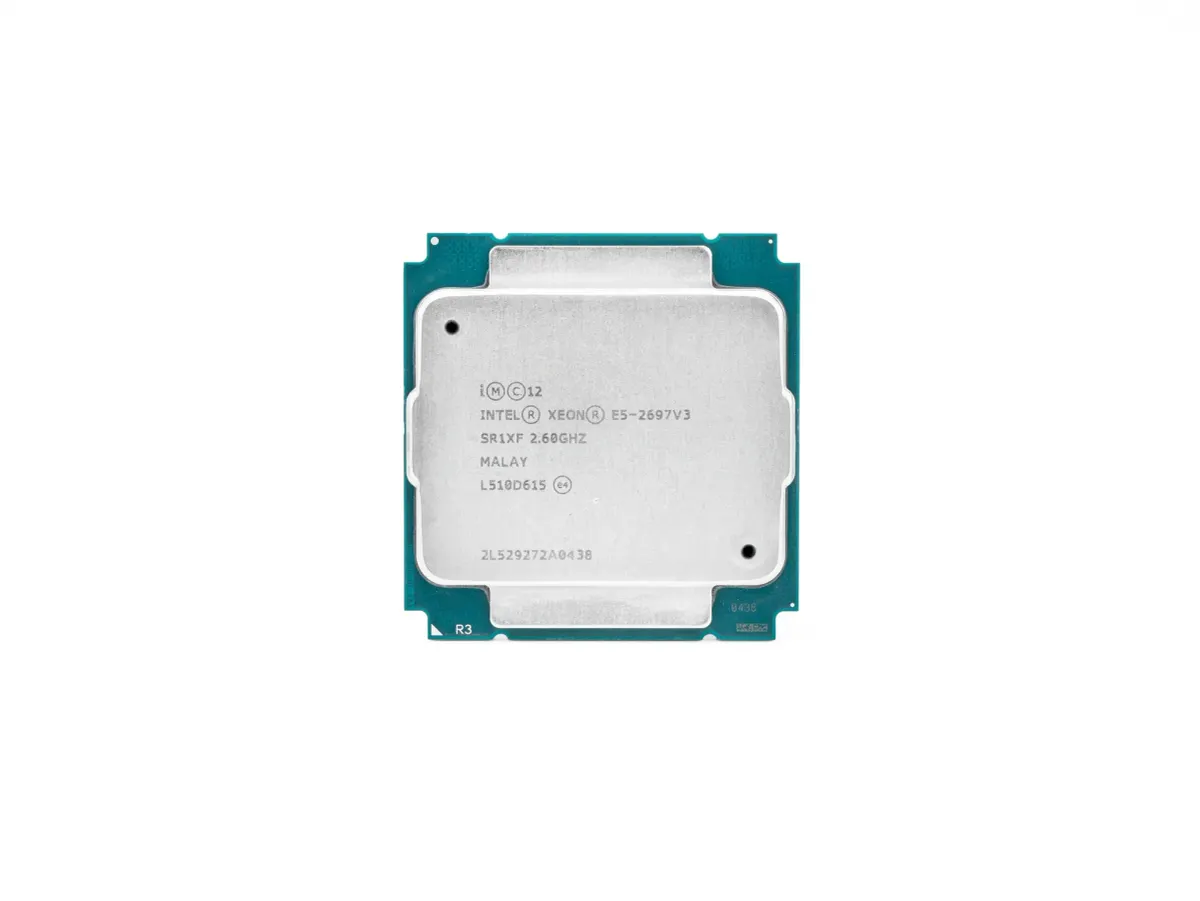 Процессор Intel Xeon E5-2697 v3, 14 ядер, 28 потоков, 2.6 ГГц, LGA 2011-v3, фото 2