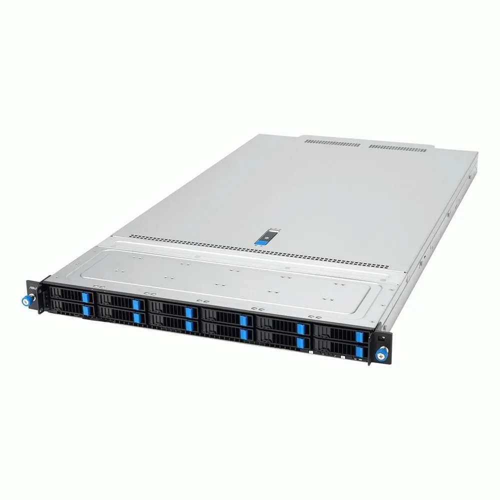 Серверная платформа ASUS RS700A-E13-RS12U, 1U, 2×SP5, 24×DDR5, 12×NVMe, 2×2000 Вт, фото 2