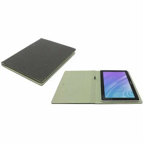Чехол PC PET LSTY-101, книжка, для планшетов 10.1", кожзаменитель, чёрный, фото 2