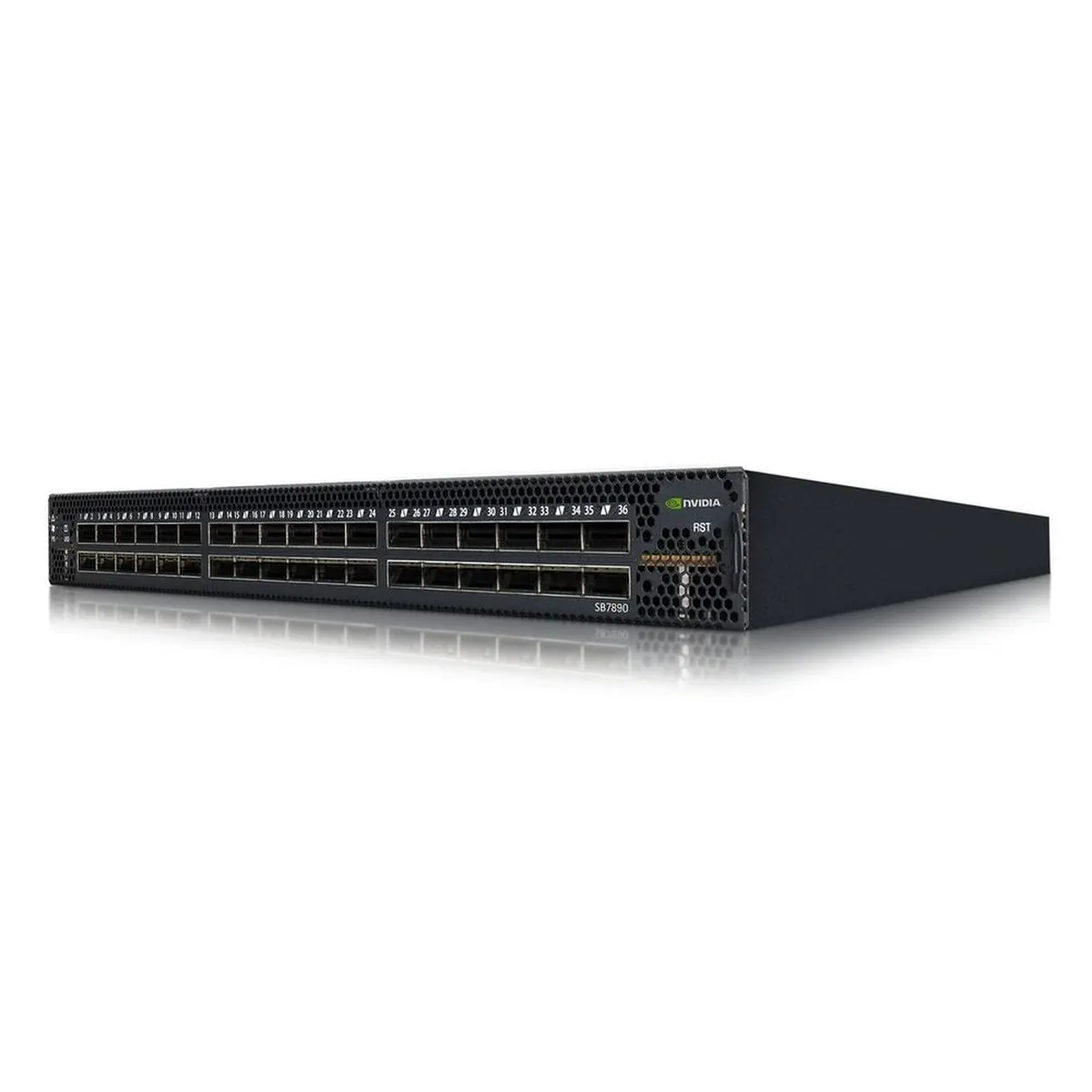 Коммутатор Mellanox Switch-IB 2 MSB7890-ES2F, 36×QSFP28 EDR, 7,2 Тбит/с, 1U, управляемый