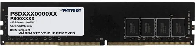 Модуль памяти PATRIOT PSD432G32002, DDR4, 32 ГБ, 3200 МГц, CL22, DIMM, фото 2