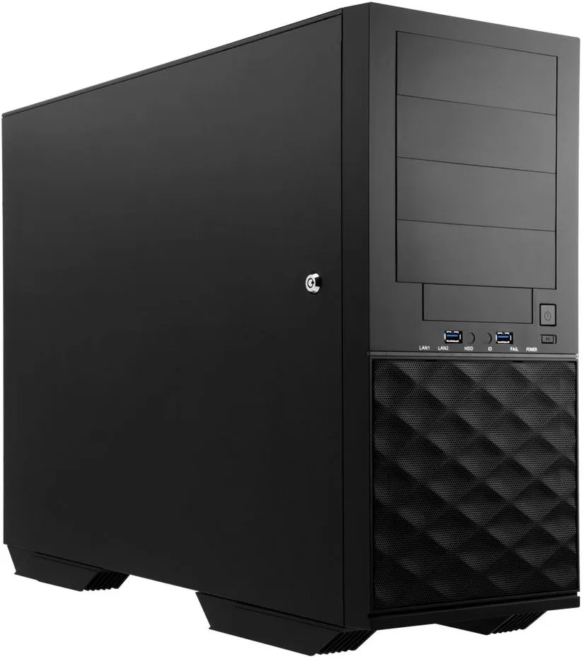 Сервер IRU Rock w9205p, 2×Xeon Gold 6148, 4×16 ГБ, 500 ГБ M.2 SSD, Tower, фото 2