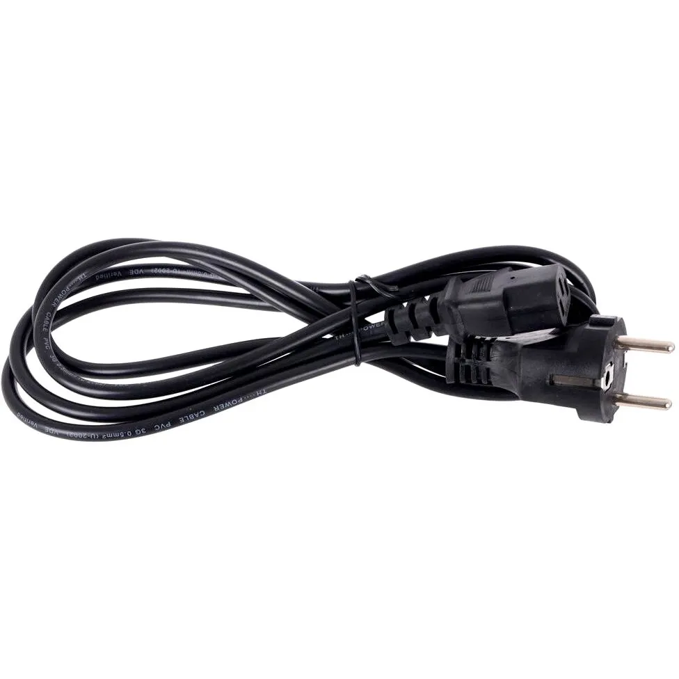 Кабель питания Telecom TP021-IEC320-C13/SHM-1.8-BK, CEE 7/7 — IEC 320 C13, 1,8 м, 10 А, фото 2