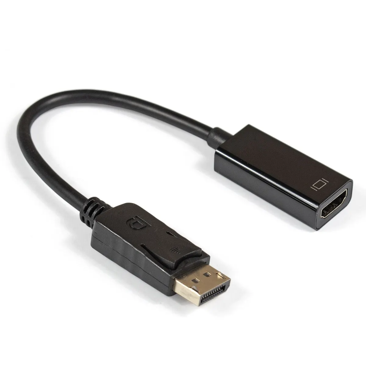 Кабель-переходник EXEGATE EX284921RUS, DisplayPort (M) — HDMI (F), 0.15 м, фото 2